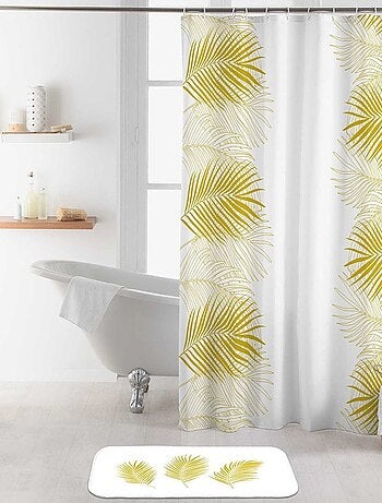 Rideau de douche Orbella blanc