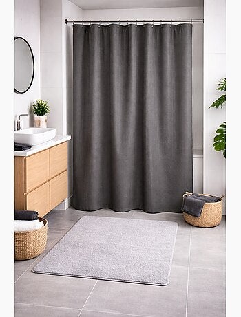 Rideau de douche texturé uni
