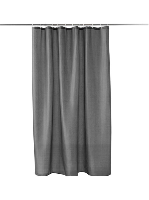 Rideau de douche texturé uni - Kiabi