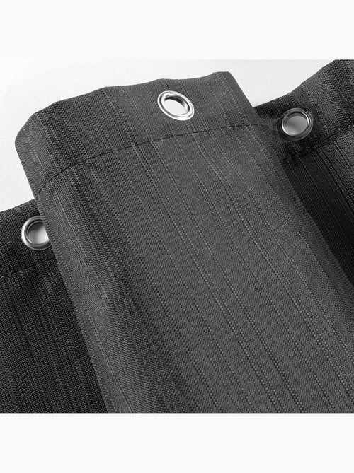 Rideau de douche texturé uni - Kiabi