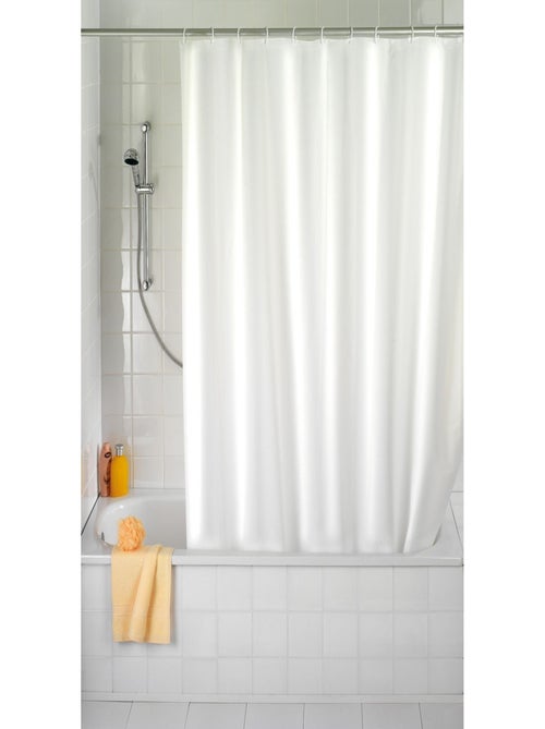 Rideau de douche Uni - PEVA - Kiabi