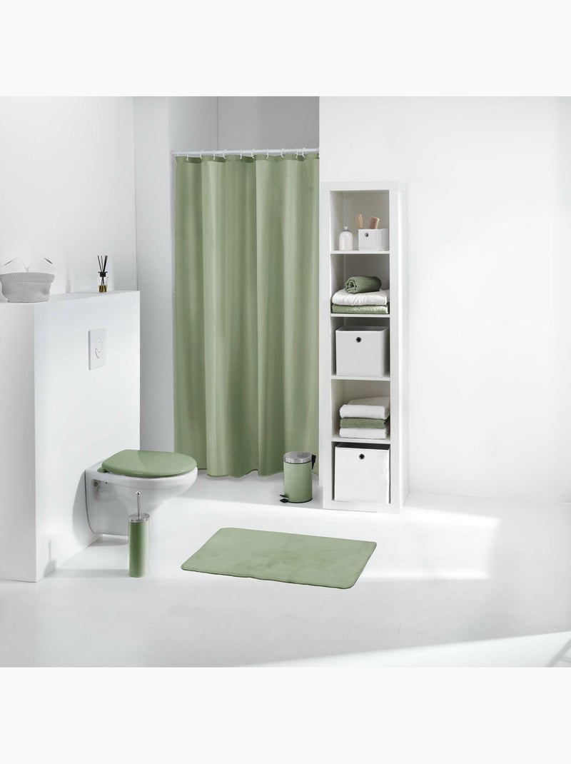 Rideau de Douche vert sauge Vert Sauge - Kiabi
