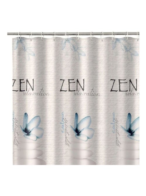 Rideau de douche zen relaxation - Kiabi