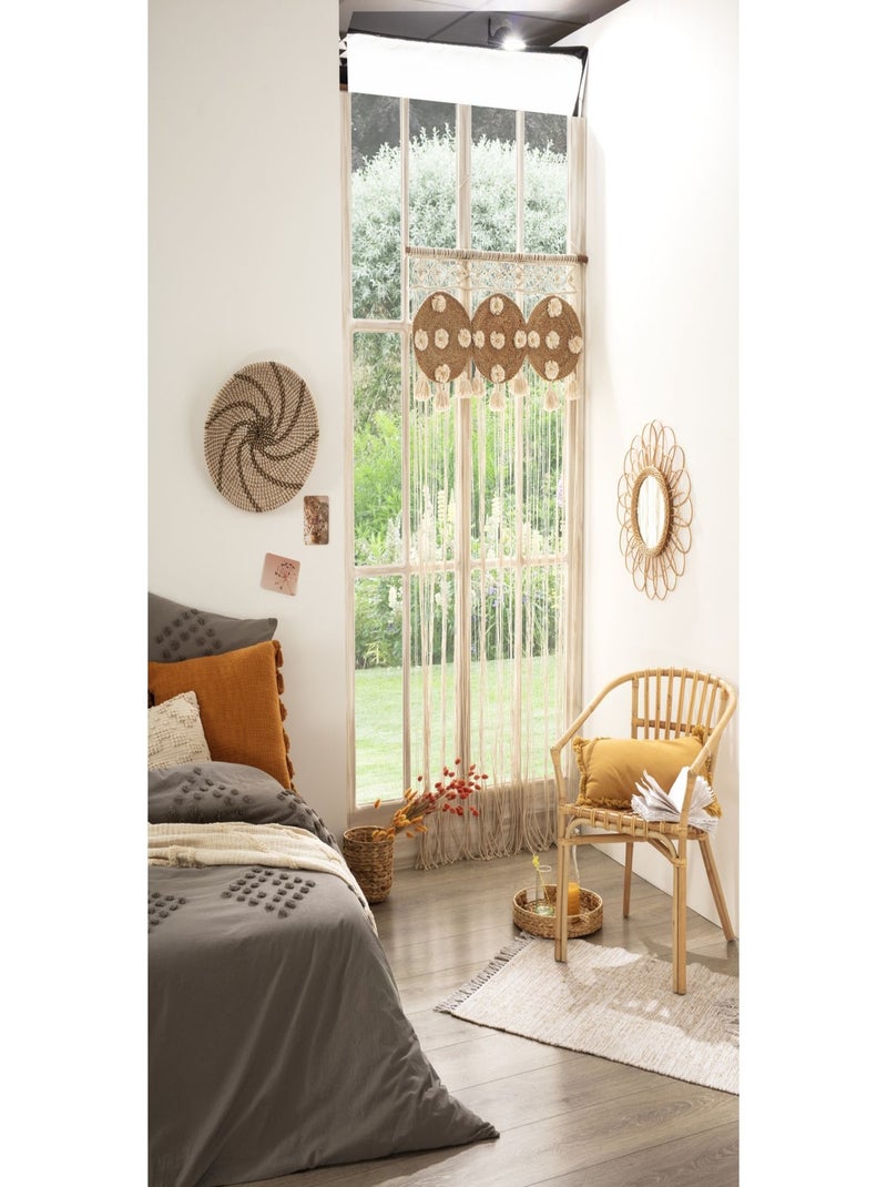 Rideau de fil en macramé Beige - Kiabi