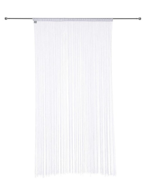 Rideau de fils unis et colorés - Kiabi