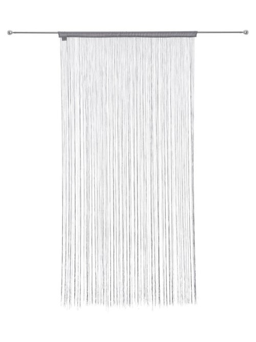 Rideau de fils unis et colorés - Kiabi