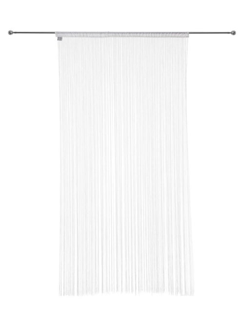 Rideau de fils unis et colorés - Kiabi