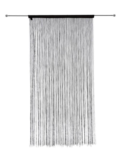 Rideau de fils unis et colorés - Kiabi