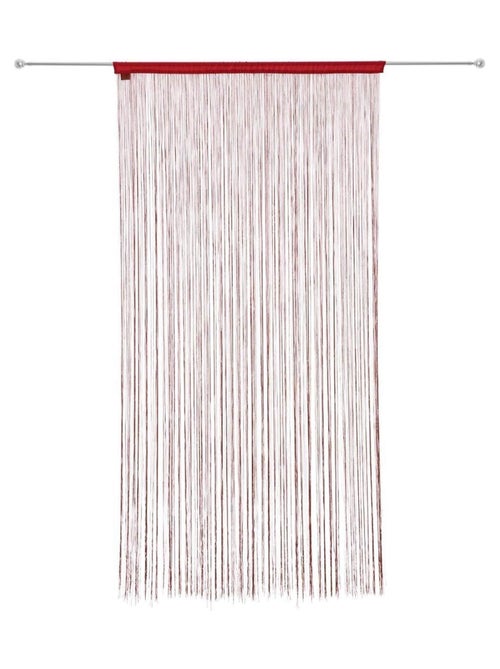 Rideau de fils unis et colorés - Kiabi