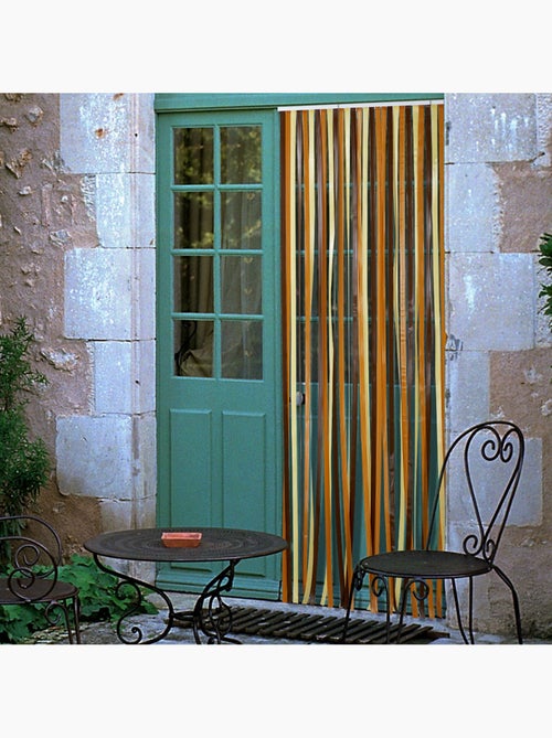 Rideau de porte à lanières colorées - Kiabi