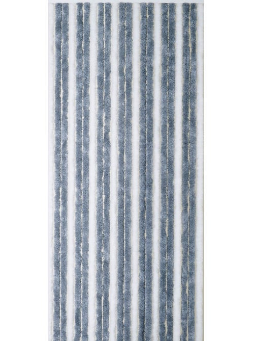 Rideau de porte en chenille bicolore - Kiabi