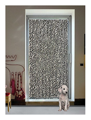 Rideau de porte en chenille
