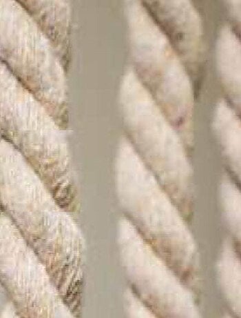 Rideau de porte en corde tressée