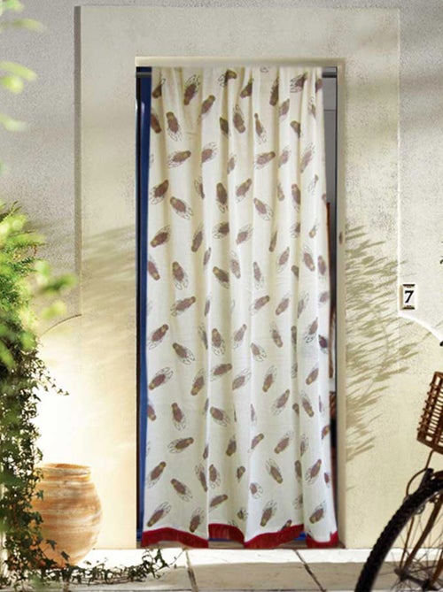 Rideau de Porte "Marseillais" Esprit Provençal - Kiabi