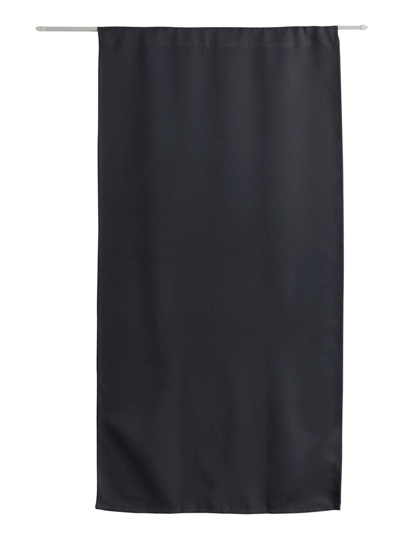 Rideau de porte occultant Gris foncé - Kiabi