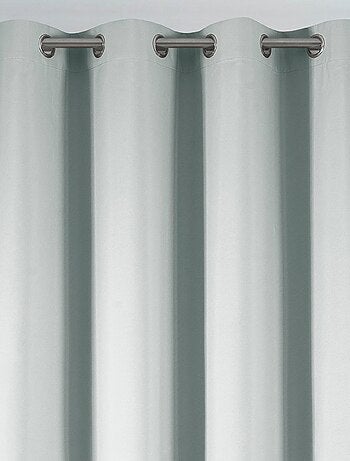 Rideau déco uni occultant et thermique