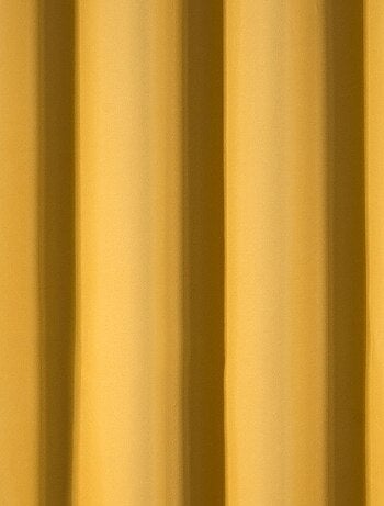 Rideau déco uni occultant et thermique