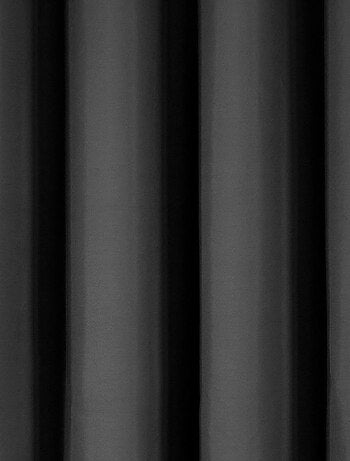 Rideau déco uni occultant et thermique