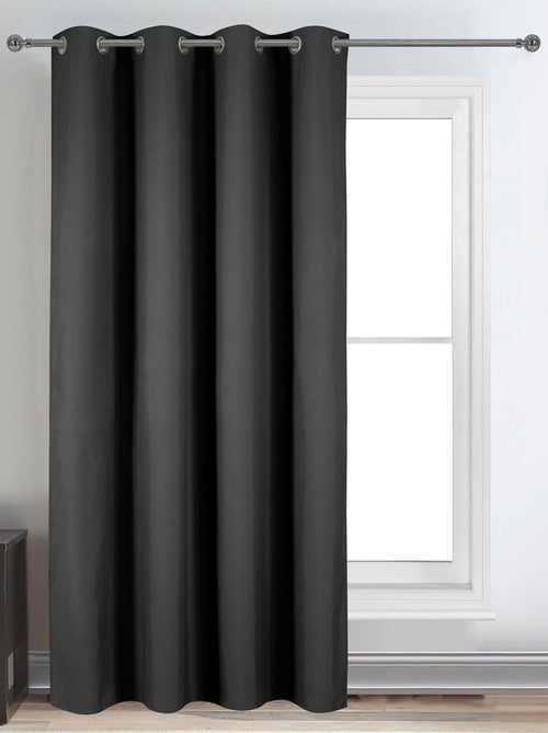 Rideau déco uni occultant et thermique - Kiabi Rideau déco uni occultant et thermique - Kiabi