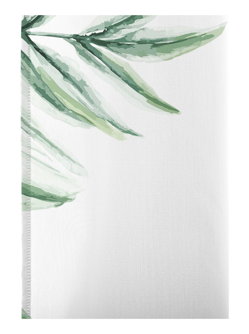 Rideau Delicate "Happyfriday" Blanc - Kiabi
