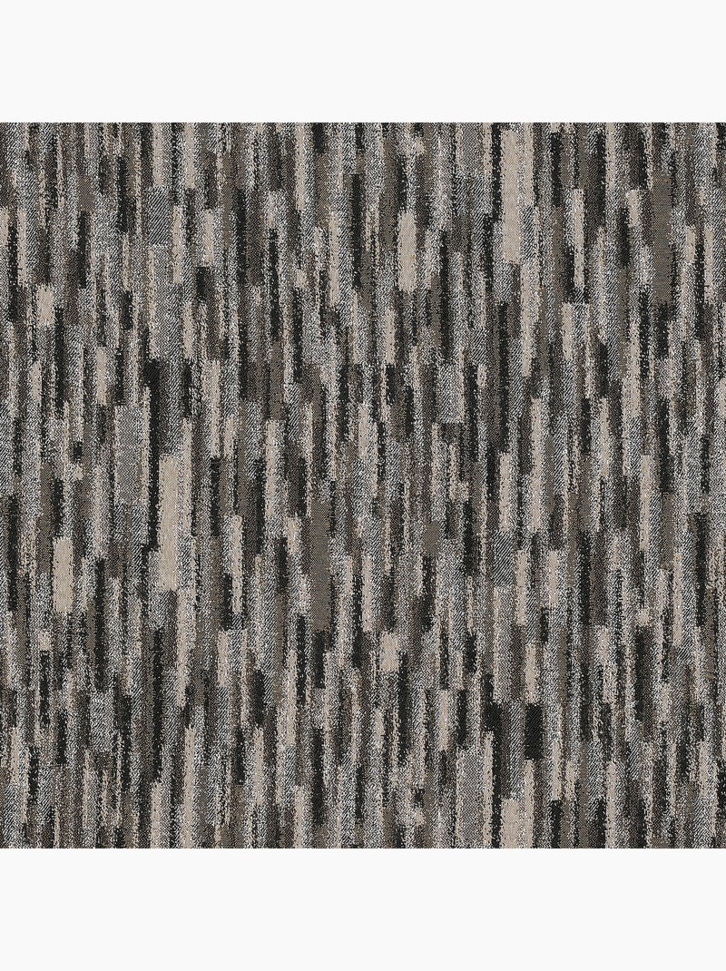 Rideau design aquarelle gris anthracite - Kiabi