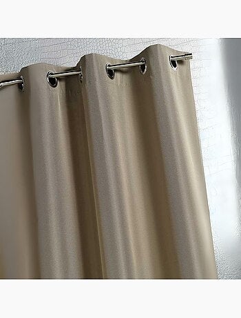 Rideau d'extérieur en tissu déperlant