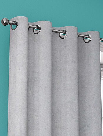 Rideau Disney Tête Mickey en forme de fleurs - 140x250 cm