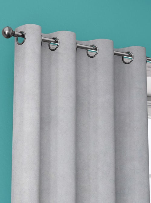 Rideau Disney Tête Mickey en forme de fleurs - 140x250 cm - Kiabi