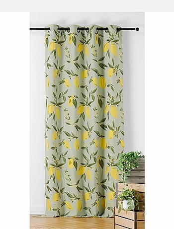 Rideau Dolce Vita motif citrons