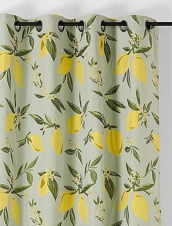 Rideau Dolce Vita motif citrons