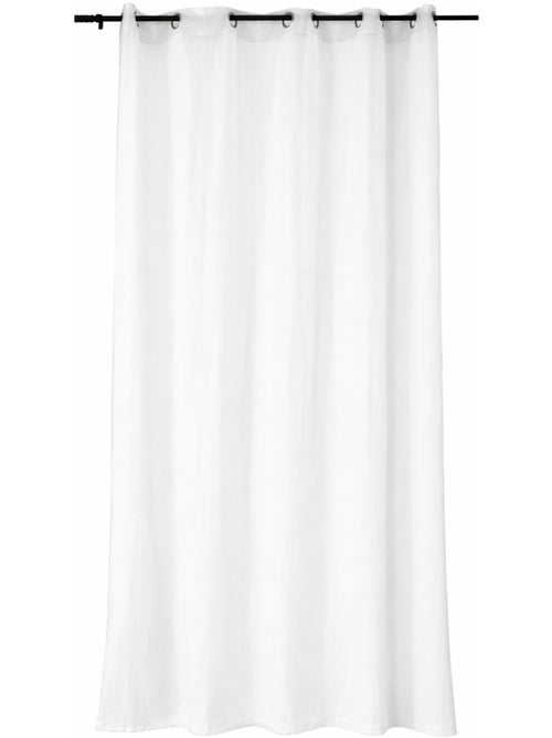 Rideau Double Gaze de Coton - Kiabi