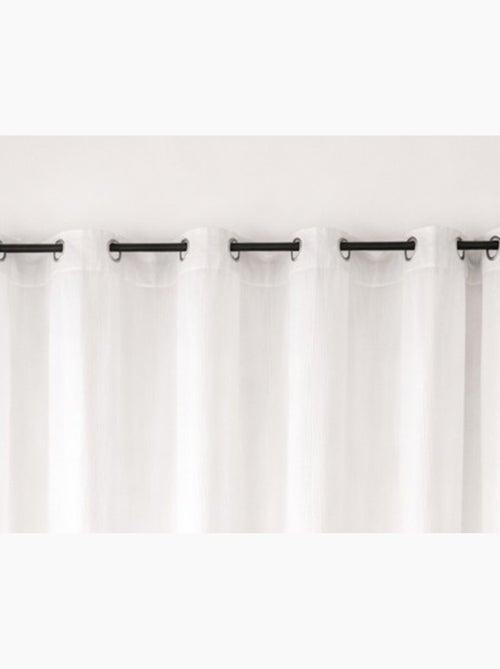 Rideau Double Gaze de Coton - Kiabi
