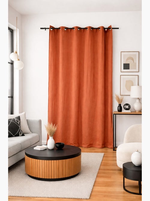 Rideau Double Gaze de Coton - Kiabi