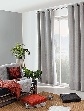 Rideau Dune en coton recyclé