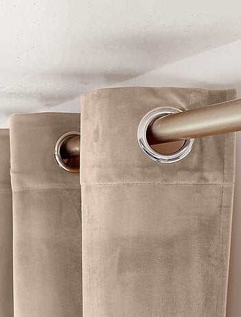 Rideau Dune en coton recyclé
