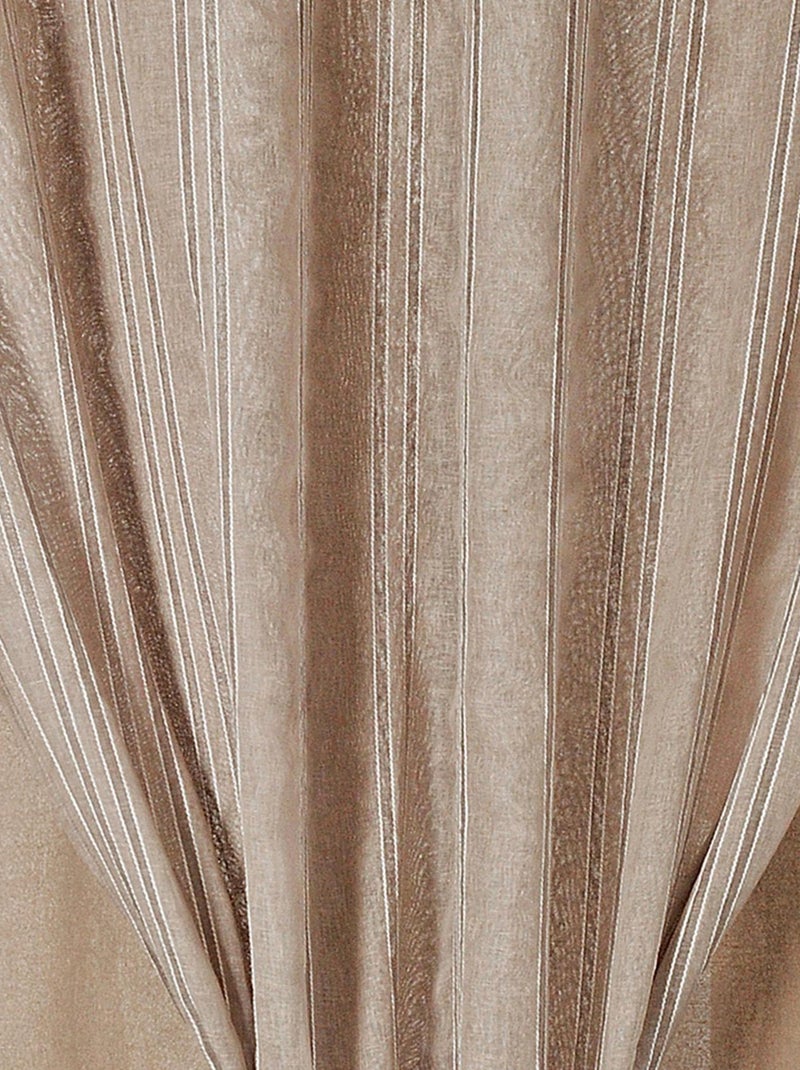 Rideau duo Martini Beige clair - Kiabi