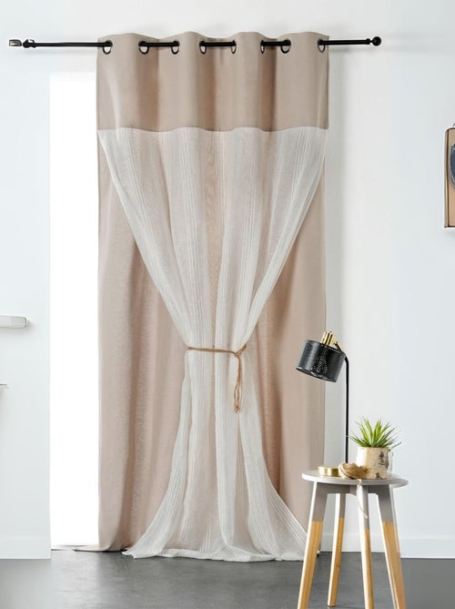 Rideau duo Martini - Kiabi