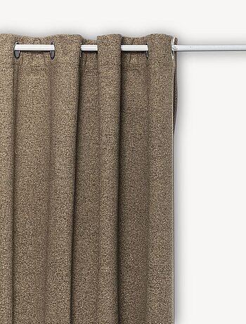 Rideau effet bouclette isolant et occultant SOANA