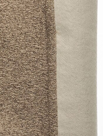 Rideau effet bouclette isolant et occultant SOANA