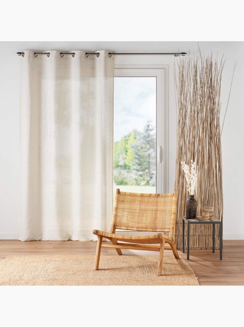 Rideau effet chiné pauline - Douceur D'intérieur - Kiabi