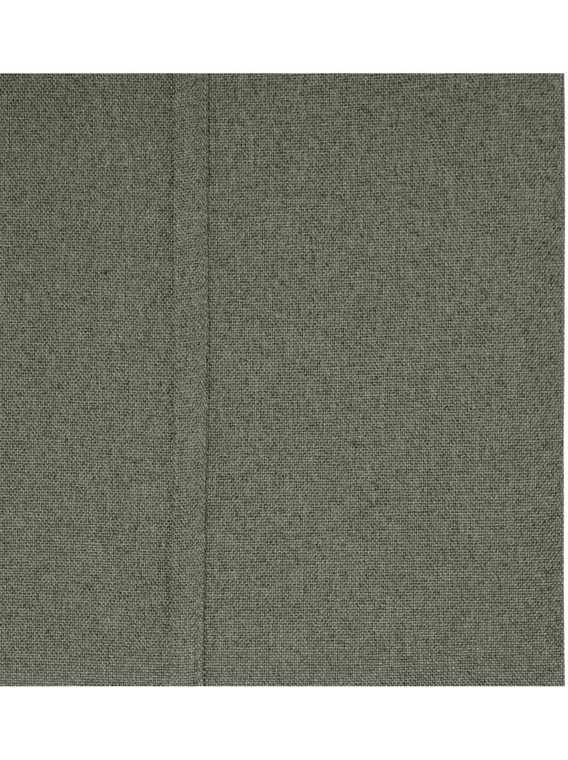 Rideau effet lin occultant LUA Vert - Kiabi