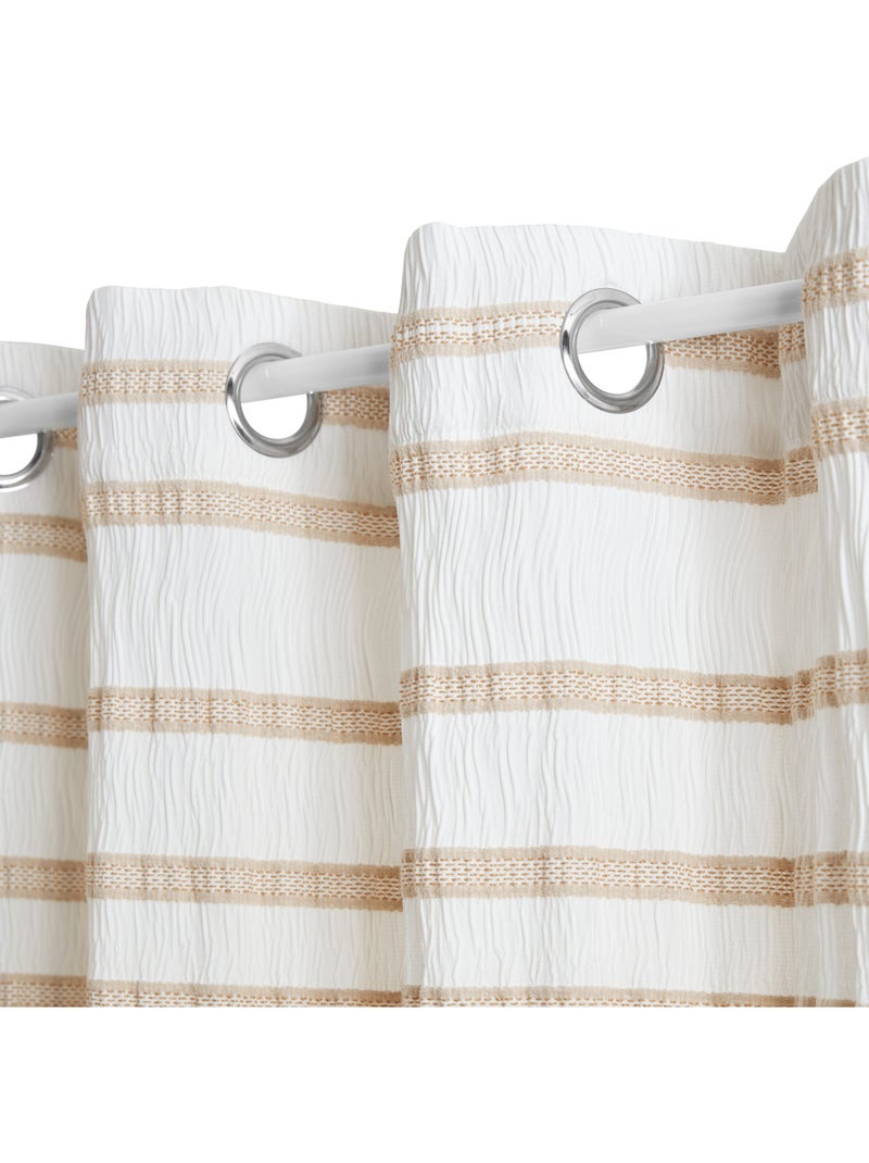 Rideau ELIO Beige - Kiabi