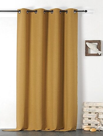 Rideau en 100% lin Libeccio