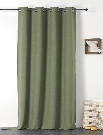 Rideau en 100% lin Libeccio