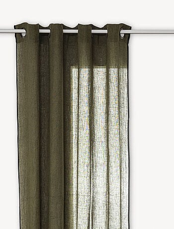 Rideau en 100% lin LINAH