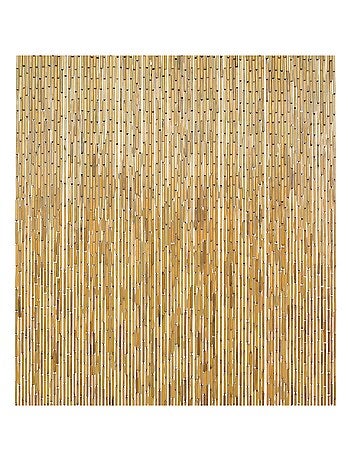 Rideau en bâtonnet de bambou vernis