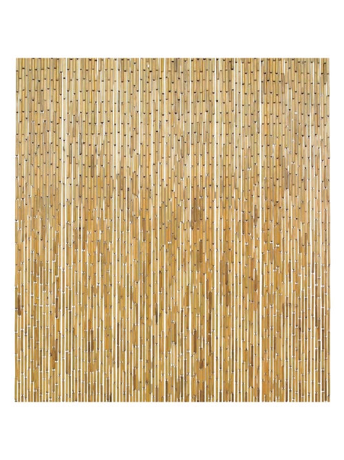 Rideau en bâtonnet de bambou vernis - Kiabi