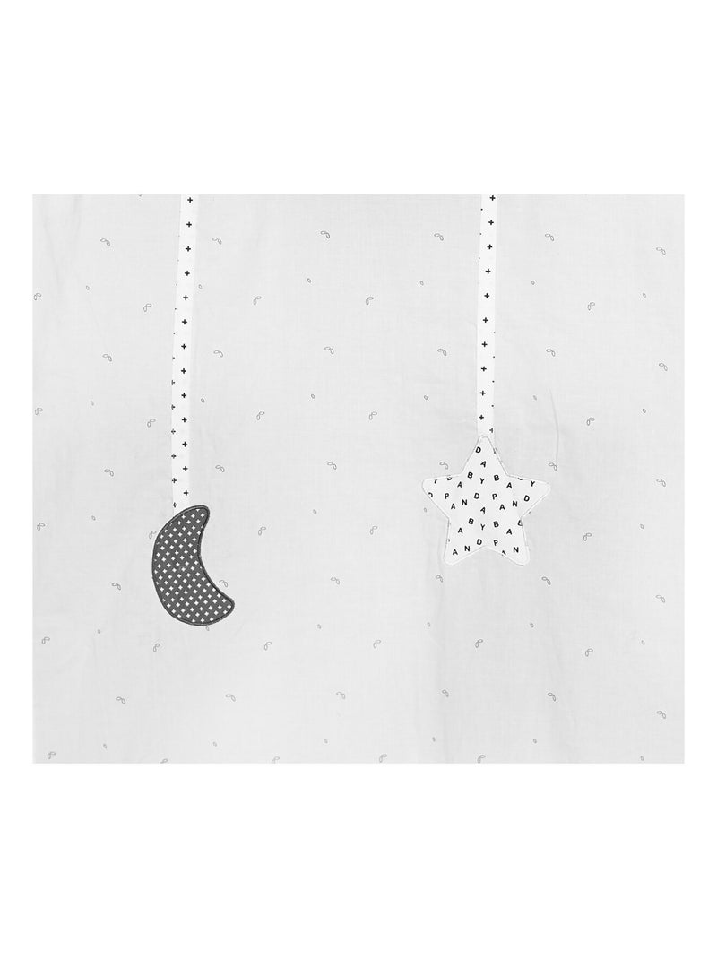 Rideau en coton - SAUTHON Blanc - Kiabi