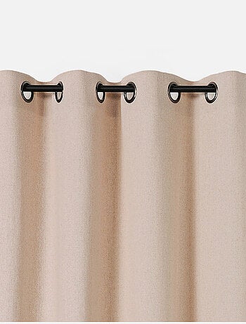 Rideau en coton et chanvre