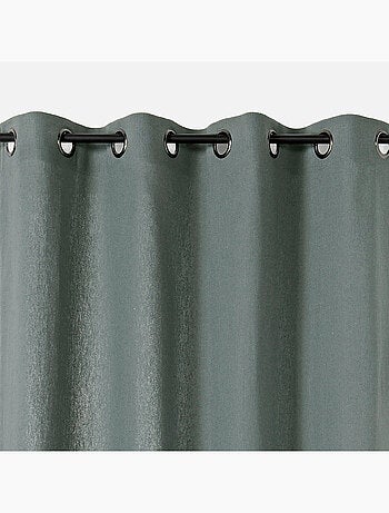 Rideau en coton et chanvre